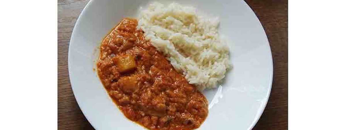 Kartoffel-Auberginen-Curry