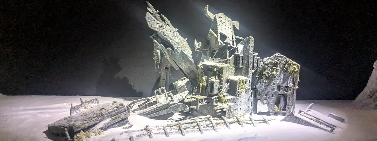 Installation in den Ausstellungsräumen der Biennale in Venedig