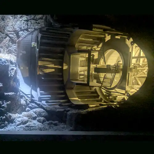 Installation in den Ausstellungsräumen der Biennale in Venedig