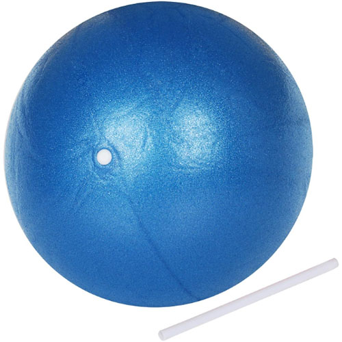 Ein blauer Ball, der zur logopädischen Therapie verwendet werden kann.